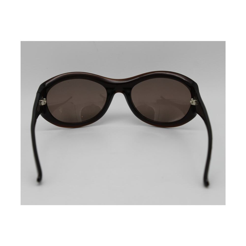 Bottega Veneta Black Oversized Rounded Sunglasses with Brown Gradient Lenses - Picture 5 of 12